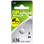 Alkaline Coin Cell LR44 A76 1-pack