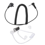 3.5mm Walkie Talkie Earphones Curve Single Ear Air Duct Headphones For Speaker M