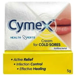 Cymex Cold Sores Antibacterial Cream - 5g EFFECTIVE HEALING INFECTION CONTROL