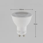 Arcchio LED-heijastin GU10 7W 830 700 lm 38° 5 kpl