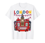 London Souvenirs Idea For Kids & English British Memorabilia T-Shirt