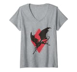 Harry Potter Thestral T-Shirt avec Col en V