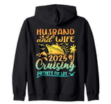 Family Wife and Husband Cruise 2025 Matching Shirt Honeymoon Zip Hoodie