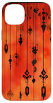 Coque pour iPhone 14 Plus Aquarelle orange motif ethnique IT Dead Lights