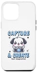 iPhone 12 Pro Max Cute Camera Dog Photographer Photo Capture & Create Puppy Case