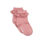 MinyMo Lace sokker til barn, ash rose