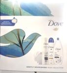 Dove Gently Nourishing Body selection . Design to caress and nourish your skin