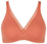 Sloggi Women's Body Adapt Twist T-Shirt Bra Bra Molded, Apricot Brandy, S Plus