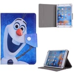 Favorite Kids Girls & Boys Tablet Case For Huawei MediaPad M3 Lite, M5, T3 T8 ~ 8 inch ~ Cover (Huawei MediaPad M3 Lite 8", Olaf)
