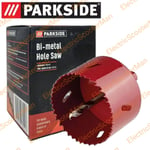 Parkside 68mm Bi Metal Hole Saw With HSS Centre Drill Bit Ø6.35mm Wood Plastic