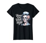 Nurse by Day, Witch by Night Halloween Costume for Women T-Shirt