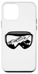 Coque pour iPhone 12 mini Masques de snowboard Snowboarder Extreme Sports