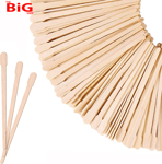 Wooden  Wax  Sticks -  Eyebrow ,  Lip ,  Nose  Small  Waxing  Applicator  Sticks