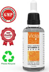 PREMIUM Vitamin C Serum For Face with Hyaluronic Acid - Anti Ageing Anti Wrinkle