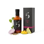 Chilli No. 5 | Forever Phall Gourmet Indian Chilli Hot Sauce, Vegan, Gluten Free, No Artificial Colours or Flavourings 200 Milliliters Bottle