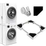 NIUXX Kit de Superposition Universel Accessoires pour Lave-linge/Sèche-linge ...