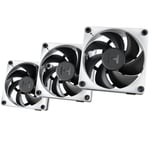 HYTE THICC FP12 32mm Thick 120mm PWM Case Fans With NP50 Control - 3 Pack