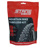 Stans NoTubes Mountain Bike Tubeless Kit - 27mm (Includes Sealant, Valves, Tape)