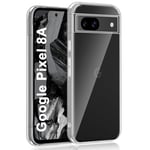 Datree pour Google Pixel 8a Coque, Ultra Transparente Claire Gel Clear TPU Souple Coque Case, Protection Dorsale Etui Slim Housse Clair TPU Case Cover (Transparente)