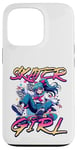 Coque pour iPhone 13 Pro Skater Girl Skateboard Anime Skateboard Skater