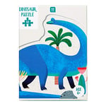 Talking Tables- activité intérieure ludique et éducative Puzzle et Affiche Forme de brachiosaure Bleu 52 pièces, Enfants | Illustré, Dinosaures jurassiques, d'anniversaire, Cadeau de Noël