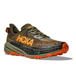 Hoka Speedgoat 6 WIDE Herre Antique Olive / Squash, 48