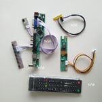 Carte de contrôleur LCD TV HDMI VGA AV Audio TV56, kit de pilote pour panneau de 15.4 pouces (TL)(C8)/TLC9 1280X800