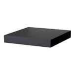 Flexi Storage Floating Shelf - Black Gloss - 235 X 235 X 38mm