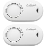 FireAngel 10 Year Carbon Monoxide Alarm - Sealed for Life Battery FA3820 Twin Pa