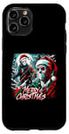 iPhone 11 Pro Merry Christmas Festive Slasher Candy Cane Menace Case