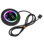 2.1 AIO Computer Temp Monitor CPU Cooler Kit LCD Round IPS Display For Water