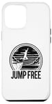 Coque pour iPhone 14 Pro Max Jump Free Falaise Plongée Saut Plongée