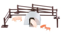 Britains 43140 Pig Pen Set 1:32 scale farm animals Pig sty pack pigs toy piglet