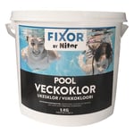 Fixor by Nitor Pool Veckoklor Multifunktionstablett 200gr, 5kg