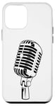 Coque pour iPhone 12 mini Oldschool Microphone Music Singer Radio Speaker