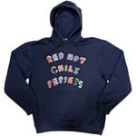 Red Hot Chili Peppers Unisex Pullover Hoodie: Colourful Letters (Medium)