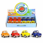 Leksaksbilar Cars Bilar Mini Beetle pullback 61536 Välj färg res Orange