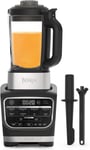 Ninja Foodi Blender & Soup Maker, 10 Auto-iQ Programs, 1.7L Glass Jug, Hot & Co