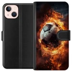 Lommeboketui til Apple iPhone 13 mini med Fotball motiv