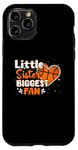 Coque pour iPhone 11 Pro Funny Little Sister - Grande fan de basket-ball pour filles