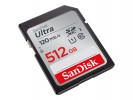 SANDISK Sandisk Ultra 512GB SDXC Memory Card SDSDUNC-512G-GN6IN