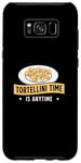 Coque pour Galaxy S8+ Machine à tortellini amusante pour tortellini Time Is Anytime