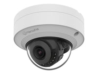 Hanwha Vision Qnv-C9011r - Nettverksovervåkingskamera - Panorering / Tipping - Kuppel - Hærverkssikker - Farge (Dag Og Natt) - 8 Mp - 3840 X 2160 - Fast Irisblender - Fastfokal - Lan 10/100 - Mjpeg, H.264, H.265 - Poe