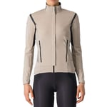 Castelli Perfetto RoS 2 Women's Cycling Jacket - AW23 Clay / Black Reflex XLarge Clay/Black