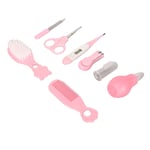 Baby Healthcare Kit Nose Cleaner Nail Clippers Scissors Toothbrush Comb Infa REL