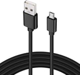 Sony PS4 Controller Cable - Premium  Grade 2 Meter Long USB Charging Cable