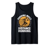Funny XC Cross Country Running Runner Dad Track Father Tank Top