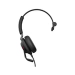 Jabra Evolve2 40 SE Mono Headset Wired USB Type-A Black