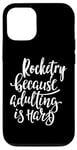 iPhone 12/12 Pro Rocketry: The Ultimate Escape from Adulting! Case