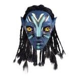 Avatar 2 Mask Na'vi Neytiri Cosplay The Way of Water Latex Kypärä Unisex aikuisten Halloween Juhlapuvut Rekvisiitta